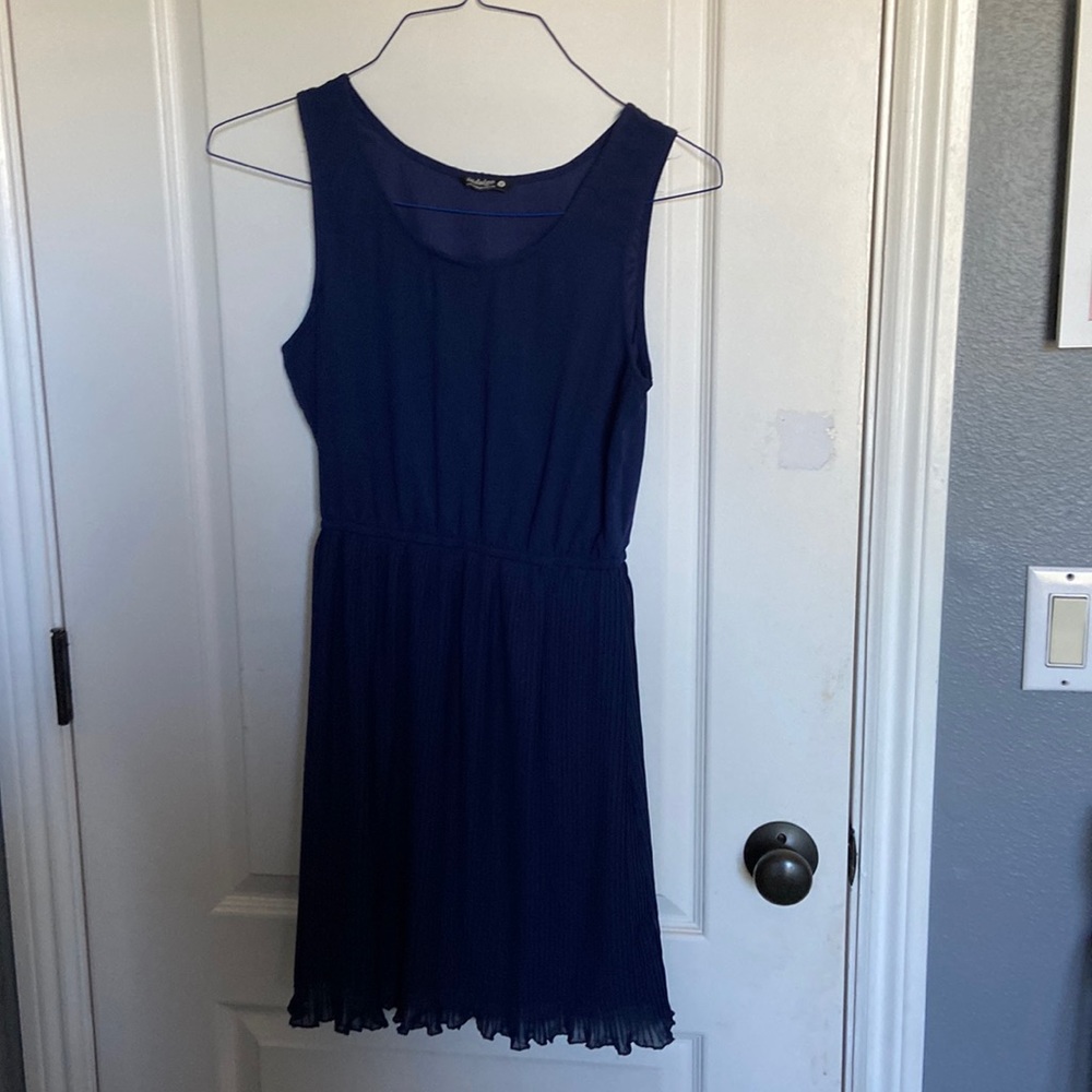 Dark blue dress from Indulge